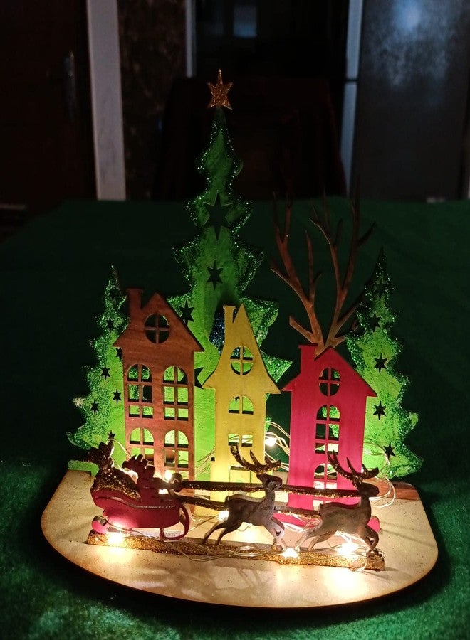 The Brown BOX-3D Christmas Craft Kit,Christmas Painting kit,DIY Art kit,Christmas Gift for Girls and Boys - Image 2